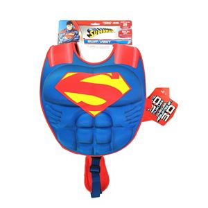 Justice League Superman 3D Muscle Swim Vest