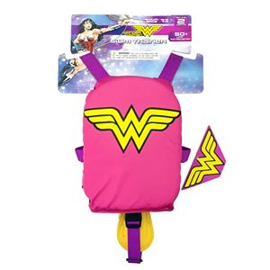 Justice League Wonder Woman 3D Muscle Swim Vest