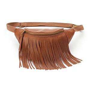 Mudd® Fringed Fanny Pack