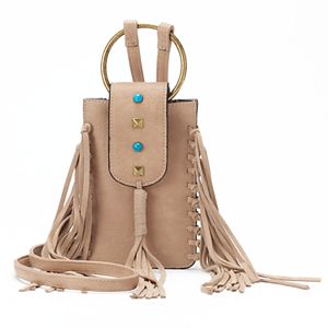 Mudd® Studded Cell Phone Crossbody Bag