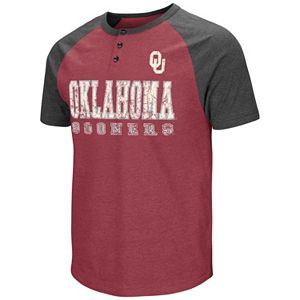 Men's Colosseum Oklahoma Sooners Spotter Henley