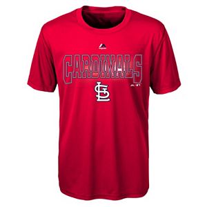 Boys 8-20 Majestic St. Louis Cardinals Light Up the Field Cool Base Tee