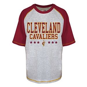 Boys 8-20 Majestic Cleveland Cavaliers Raglan Tee