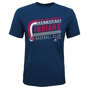 Boys 8-20 Majestic Cleveland Indians Curve Ball Tee