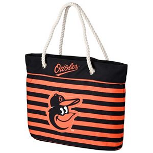 Forever Collectibles Baltimore Orioles Striped Tote Bag
