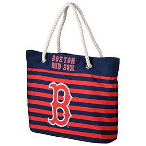 Forever Collectibles Boston Red Sox Striped Tote Bag