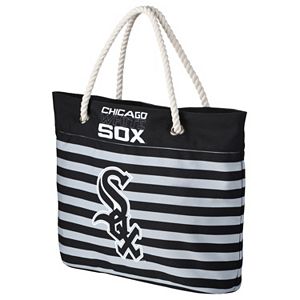 Forever Collectibles Chicago White Sox Striped Tote Bag