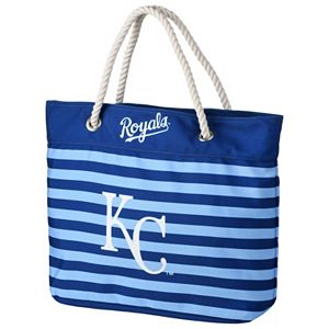 Forever Collectibles Kansas City Royals Striped Tote Bag