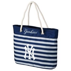 Forever Collectibles New York Yankees Striped Tote Bag
