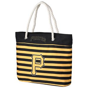 Forever Collectibles Pittsburgh Pirates Striped Tote Bag