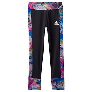 Girls 4-6x adidas climalite Free Kick Running Tights