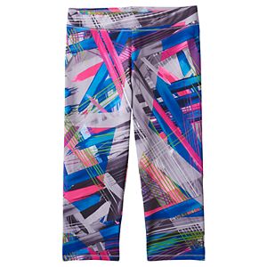 Girls 4-6x adidas Print Capri Running Tights