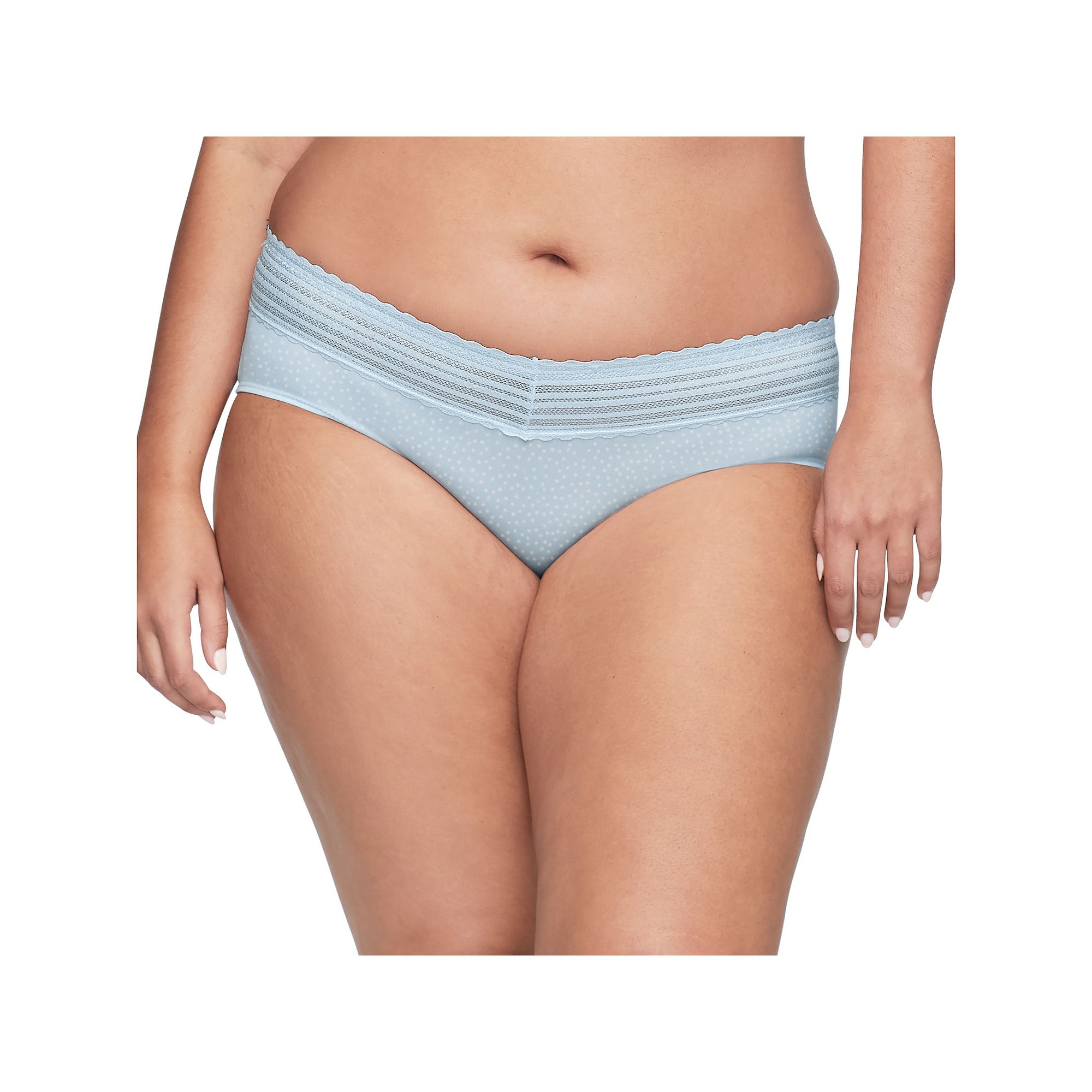 Warners No Pinching, No Problems® Dig-Free Comfort Waist with Lace Microfi