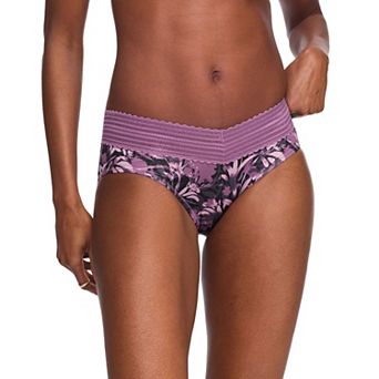 Warners No Pinching, No Problems® Dig-Free Comfort Waist with Lace Microfiber Hipster 5609J