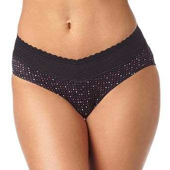 Warners No Pinching, No Problems® Dig-Free Comfort Waist with Lace Microfiber Hipster 5609J