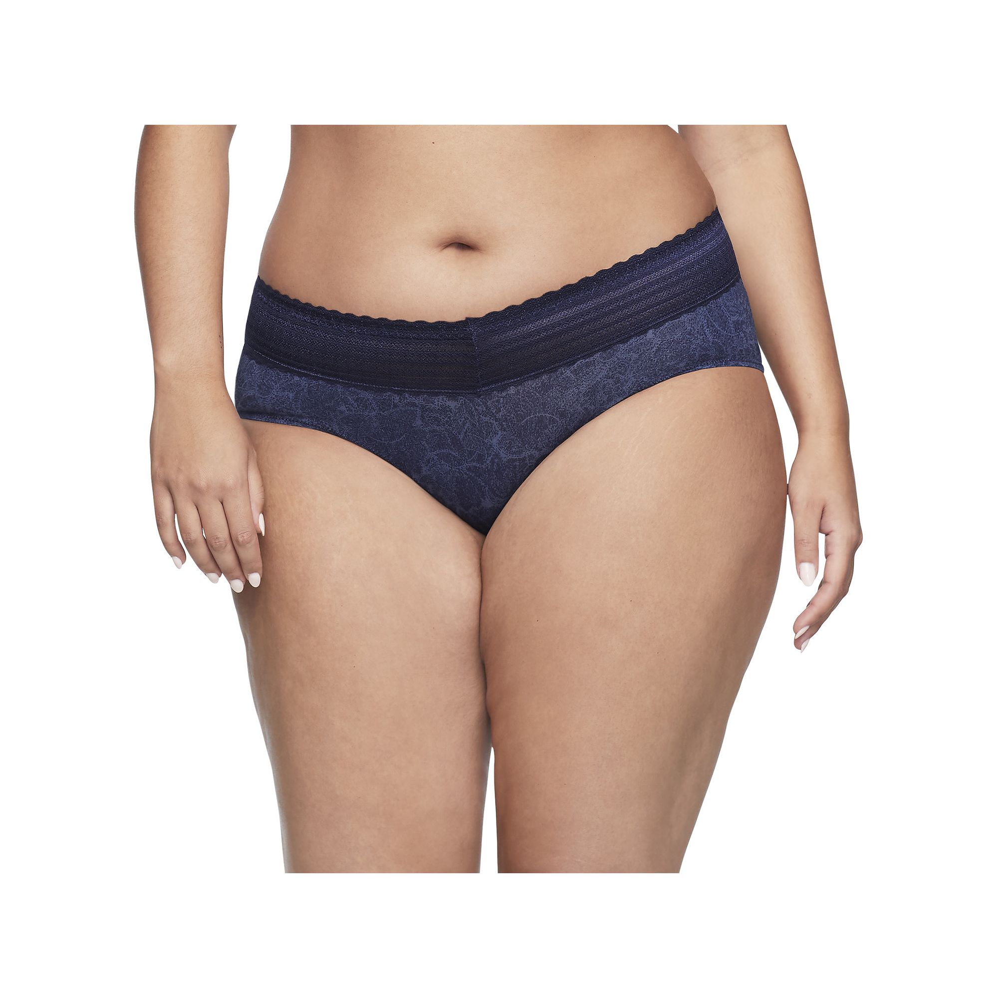 Warners No Pinching, No Problems® Dig-Free Comfort Waist with Lace Microfi