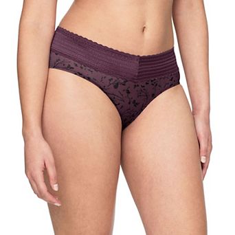 Warners No Pinching, No Problems® Dig-Free Comfort Waist with Lace Microfiber Hipster 5609J