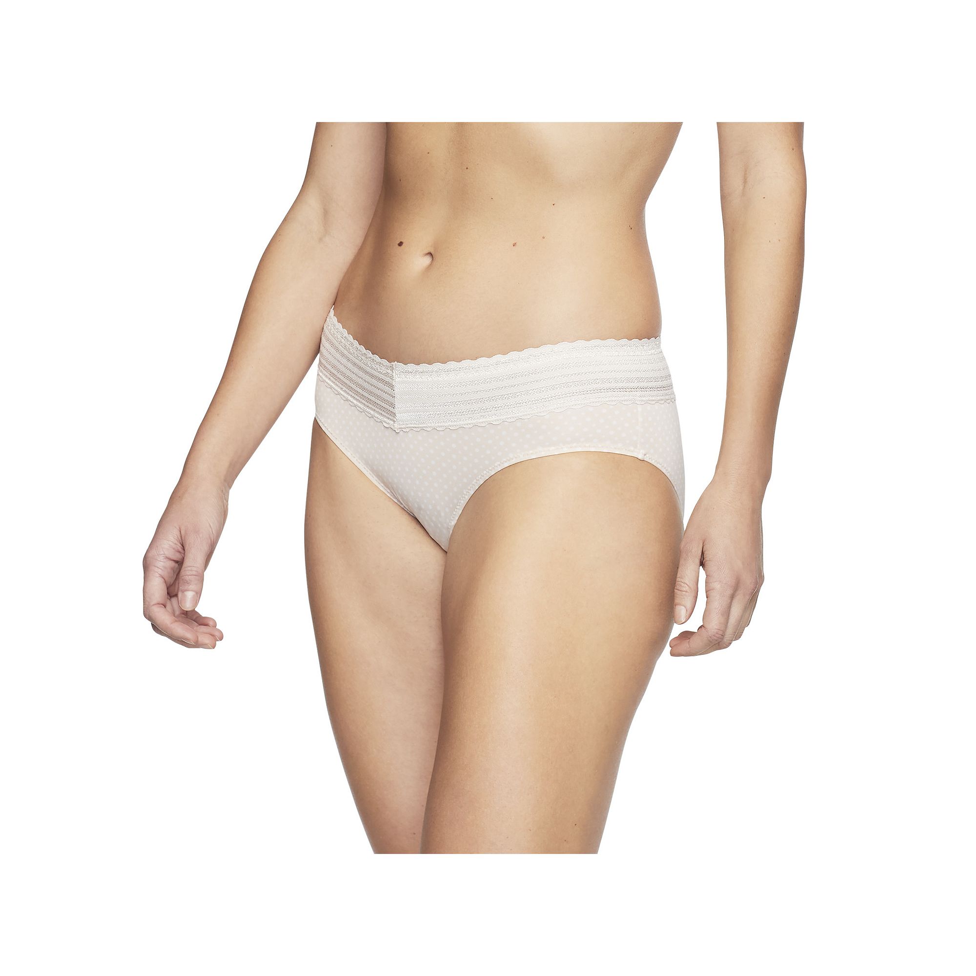 Warners No Pinching, No Problems® Dig-Free Comfort Waist with Lace Microfi