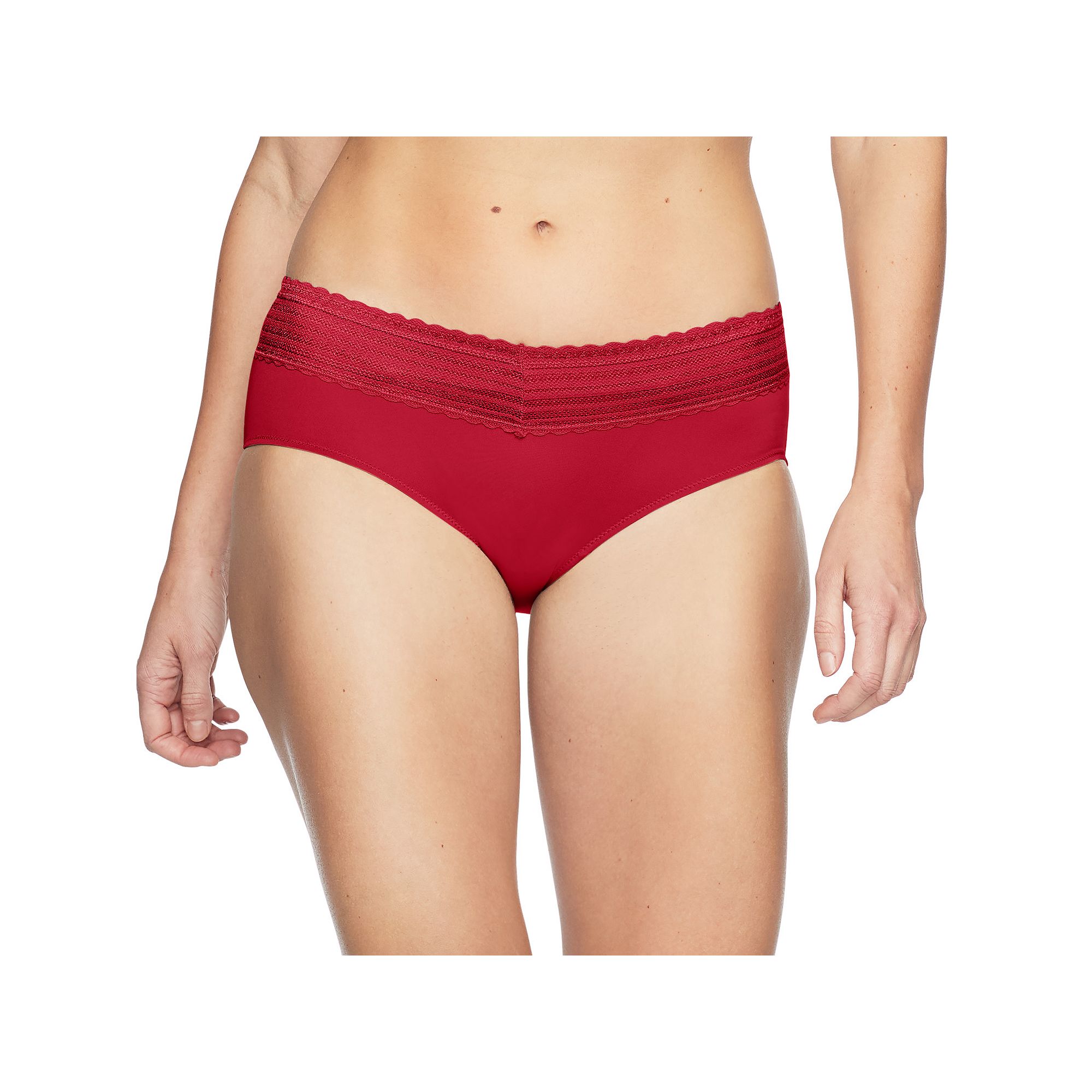 Warners No Pinching, No Problems® Dig-Free Comfort Waist with Lace Microfi