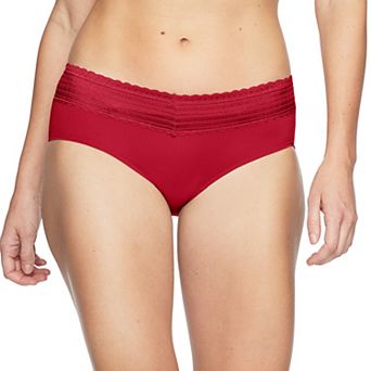 Warners No Pinching, No Problems® Dig-Free Comfort Waist with Lace Microfiber Hipster 5609J