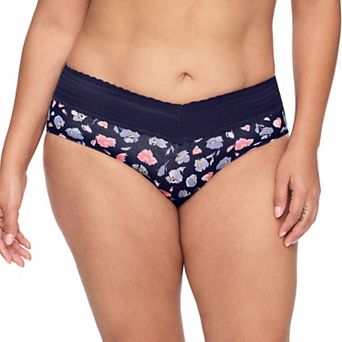 Warners No Pinching, No Problems® Dig-Free Comfort Waist with Lace Microfiber Hipster 5609J