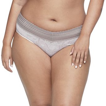 Warners No Pinching, No Problems® Dig-Free Comfort Waist with Lace Microfiber Hipster 5609J