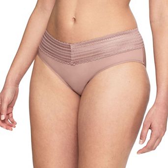 Warners No Pinching, No Problems® Dig-Free Comfort Waist with Lace Microfiber Hipster 5609J