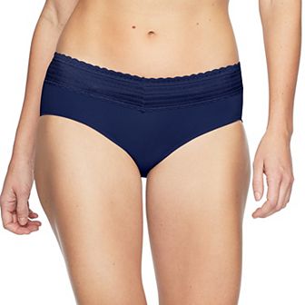 Warners No Pinching, No Problems® Dig-Free Comfort Waist with Lace Microfiber Hipster 5609J