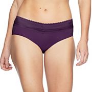 Warner's Women's No Pinches No Problems Hipster Panty 4-Pack,  Purple/Navy/White/Black, Medium : : Clothing, Shoes & Accessories