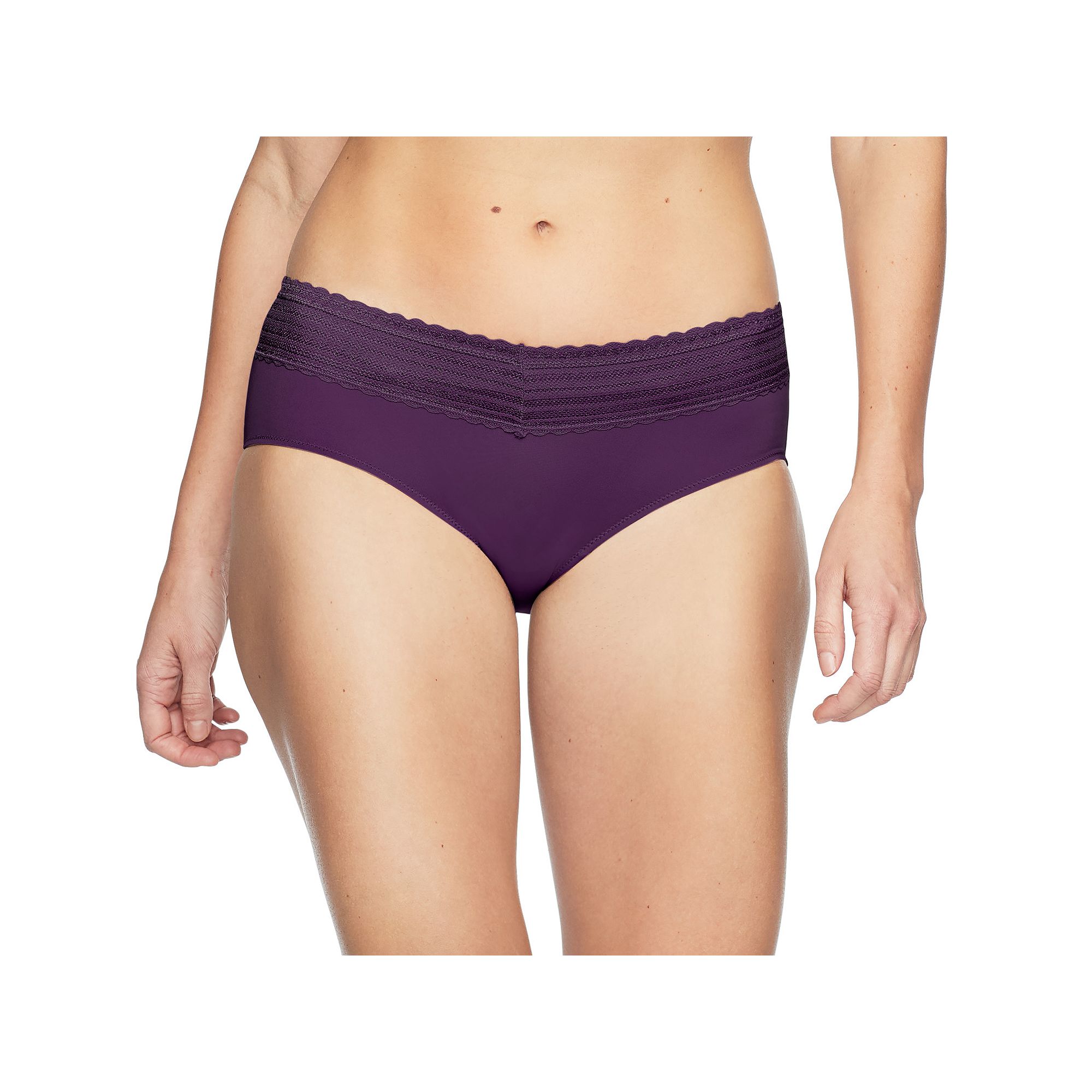 Warners No Pinching, No Problems® Dig-Free Comfort Waist with Lace Microfi