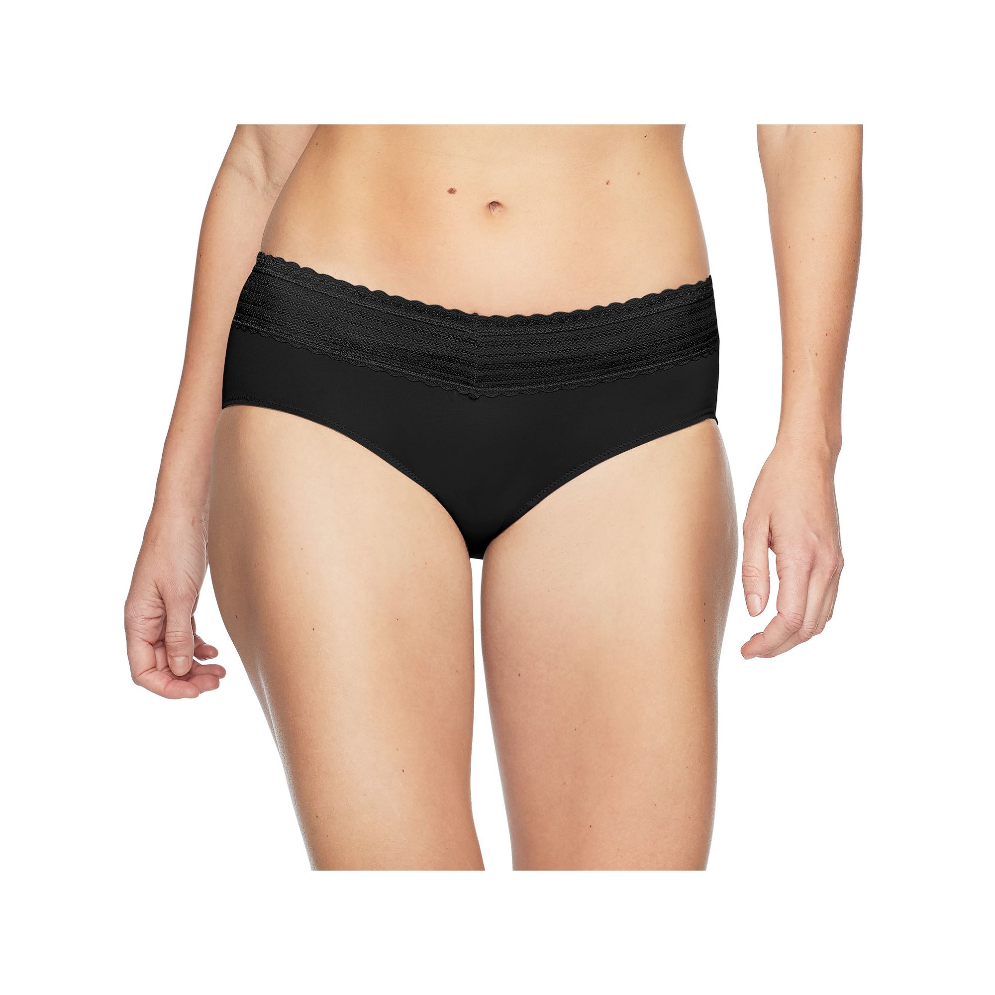 Warners No Pinching, No Problems® Dig-Free Comfort Waist with Lace Microfi