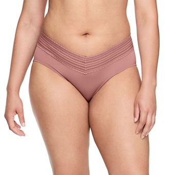 Warners No Pinching, No Problems® Dig-Free Comfort Waist with Lace Microfiber Hipster 5609J