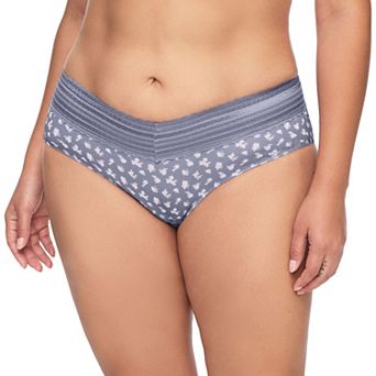 Warners No Pinching, No Problems® Dig-Free Comfort Waist with Lace Microfiber Hipster 5609J