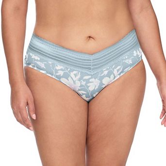 Warners No Pinching, No Problems® Dig-Free Comfort Waist with Lace Microfiber Hipster 5609J