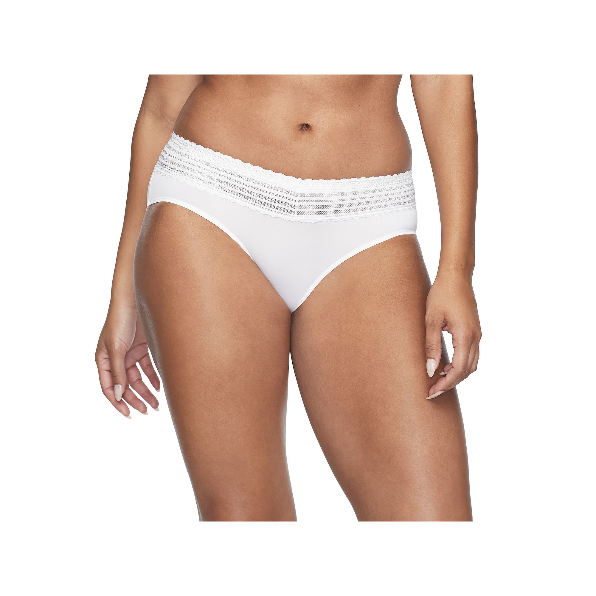 Warners No Pinching, No Problems® Dig-Free Comfort Waist with Lace Microfi