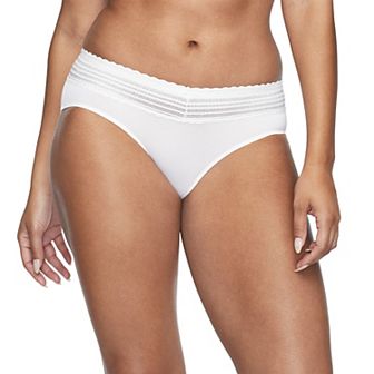 Warners No Pinching, No Problems® Dig-Free Comfort Waist with Lace Microfiber Hipster 5609J