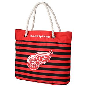 Forever Collectibles Detroit Red Wings Striped Tote Bag