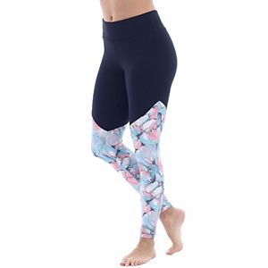 Women's Balance Collection Charlotte Spliced Print Leggings