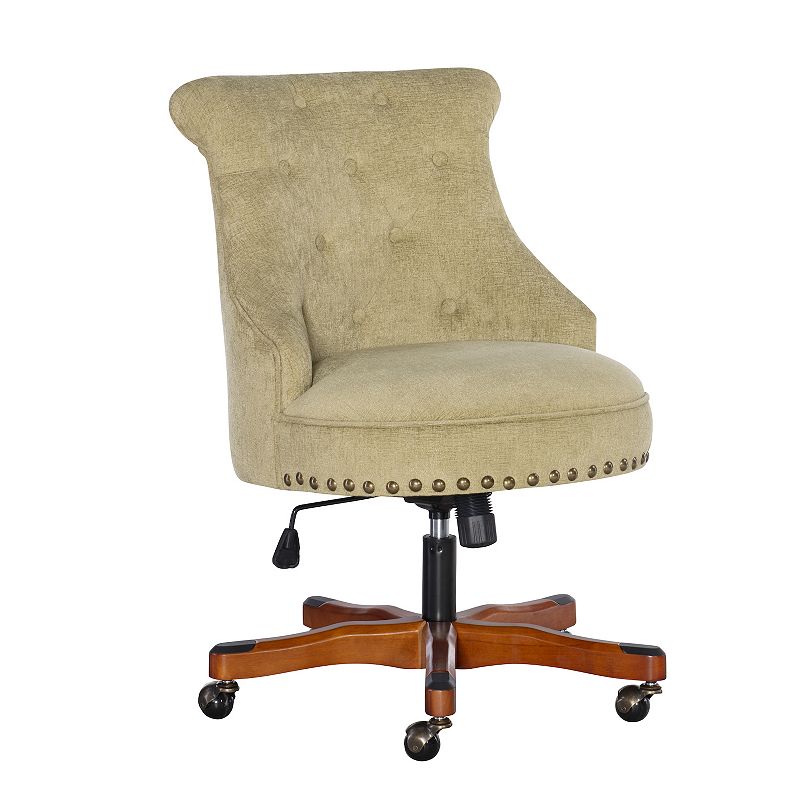 76310623 Linon Sinclair Contemporary Nailhead Desk Chair, G sku 76310623