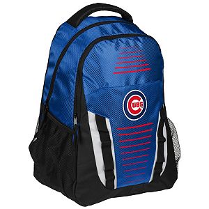 Forever Collectibles Chicago Cubs Stripe Franchise Backpack