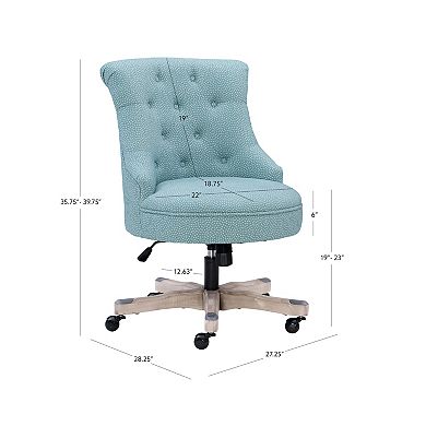 Linon Sinclair Contemporary Desk Chair