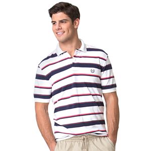 Big & Tall Chaps Striped Polo