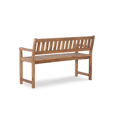 Linon Catalan Patio Bench 