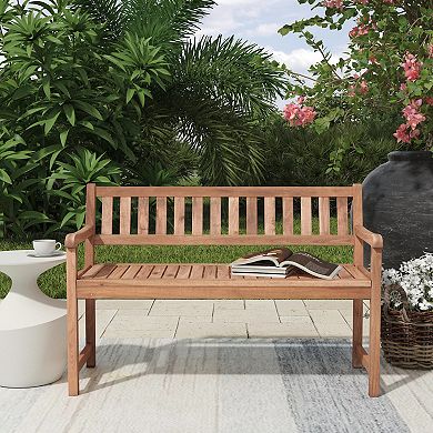 Linon Catalan Patio Bench