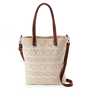 Mudd® Crochet Tote