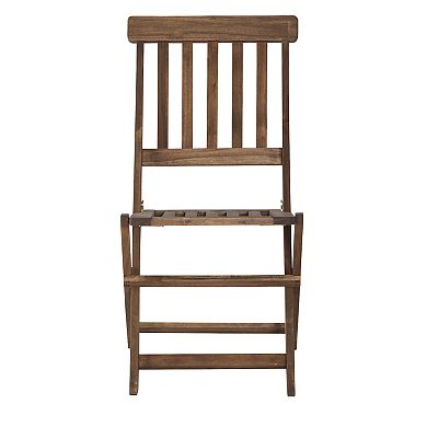 Linon Scooped Seat Table Stool