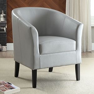 Linon Simon Arm Accent Chair