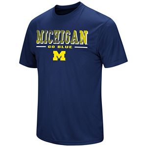 Men's Colosseum Michigan Wolverines Embossed Tee