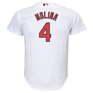 Boys 8-20 Majestic St. Louis Cardinals Yadier Molina Replica Jersey