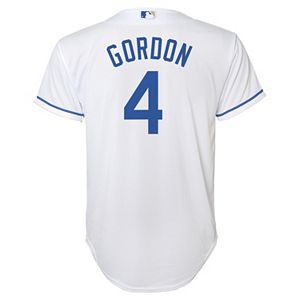 Boys 8-20 Majestic Kansas City Royals Alex Gordon Replica Jersey